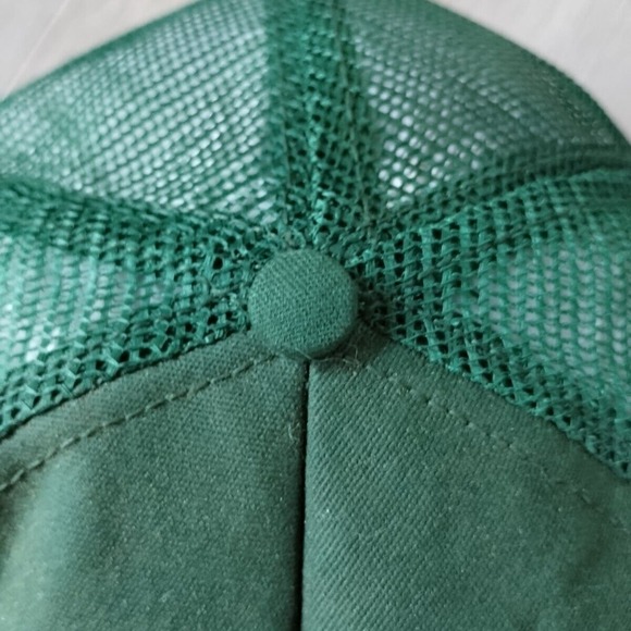 VINTAGE Hemmings Motor News Trucker Hat Snapback Cap Green Patch USA Made - Picture 6 of 12